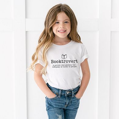 Booktrovert Definition - Youth Short Sleeve Graphic T-Shirt