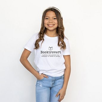 Booktrovert Definition - Youth Short Sleeve Graphic T-Shirt