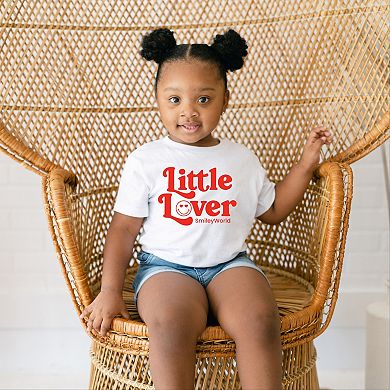 SmileyWorld Little Lover Retro - Toddler Short Sleeve Graphic T-Shirt
