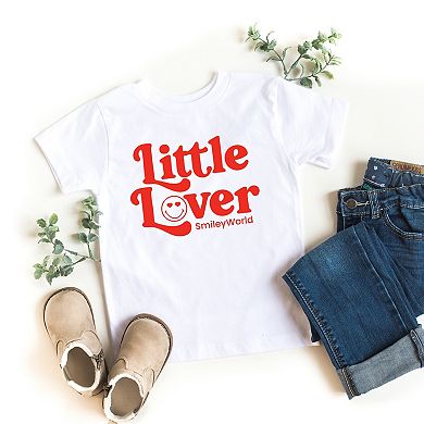 SmileyWorld Little Lover Retro - Toddler Short Sleeve Graphic T-Shirt