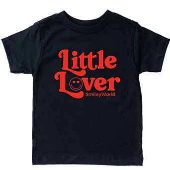 SmileyWorld Little Lover Retro - Toddler Short Sleeve Graphic T-Shirt