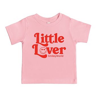 SmileyWorld Little Lover Retro - Toddler Short Sleeve Graphic T-Shirt