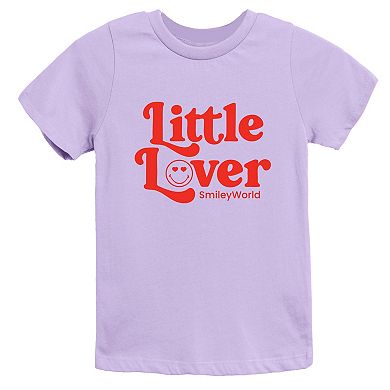 SmileyWorld Little Lover Retro - Youth Short Sleeve Graphic T-Shirt