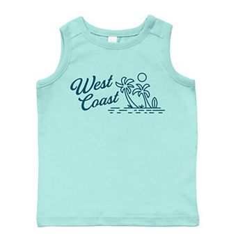 West Coast Palm Trees - Toddler Graphic Tank