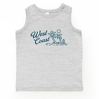 West Coast Palm Trees - Youth Tank Top