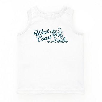 West Coast Palm Trees - Youth Tank Top