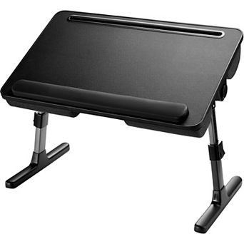 KSIZUIS Multi-Surface Laptop Bed Desk - Foldable with Height & 35° Tilt Adjustment for Bed & Couch