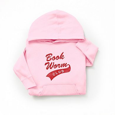 Book Worm Club Distressed - Youth Graphic Hoodie