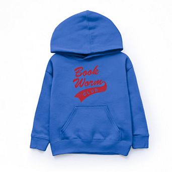 Book Worm Club Distressed - Youth Graphic Hoodie