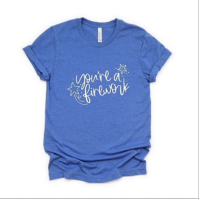 You're A Firework - Women's Short Sleeve Graphic T-Shirt