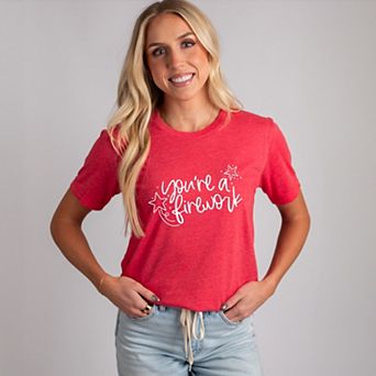 You're A Firework - Women's Short Sleeve Graphic T-Shirt