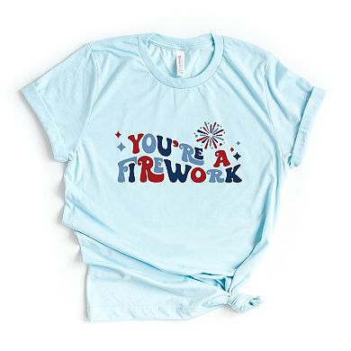 You're A Firework Retro - Women's Short Sleeve Graphic T-Shirt