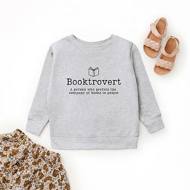 Booktrovert Definition - Youth Graphic Sweatshirt