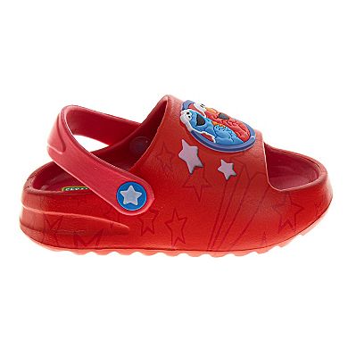 Sesame Street Elmo Character Kids Dual Sizes Clogs (Toddler/Little Kids)