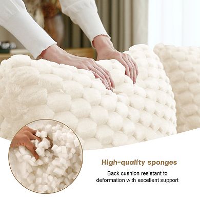 Merax Minimalist Modular Sectional Sofa Flexible Combinations Premium Flannelette Fabric Soft