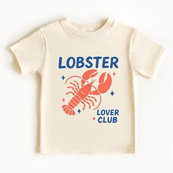 Lobster Lover Club - Toddler Short Sleeve Graphic T-Shirt