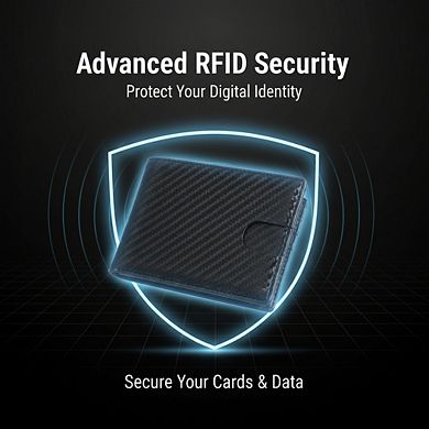 KSIZUIS Genuine Leather Wallet - Slim RFID Blocking Bifold with 2 ID Windows & Gift Box