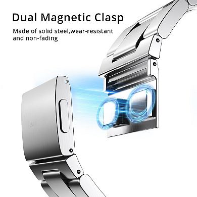Adjustable Stainless Steel Band for 49-42mm Watches - magnetic clasp, perfect gift