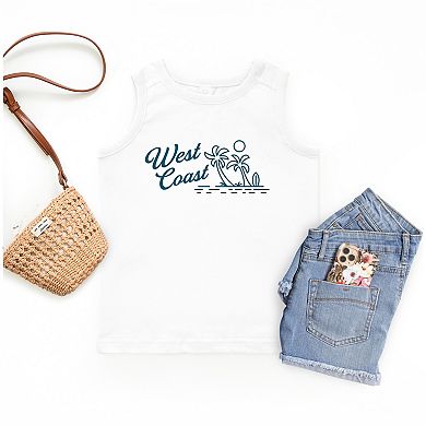 West Coast Palm Trees - Youth Tank Top