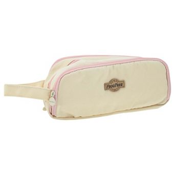 Three-grid Stationery Bags with Zipper Handle for Teen Girls Boy Office Men Women 1 pc