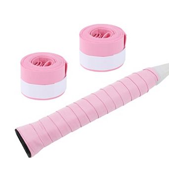 2 pc Tennis Racket Grip Tape, Nonporous Flat Anti-Slip Racket Overgrip Tape