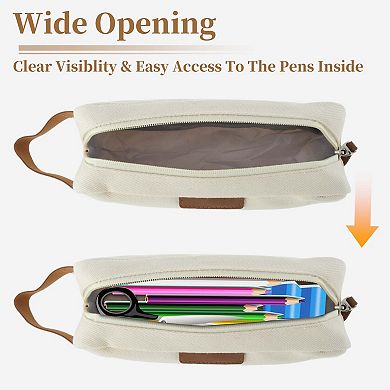 Pencil Pouch with Large Capacity for Office Supplies 1 Pc