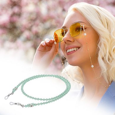 Imitation Pearl Pattern Eyeglass Chain 1 Pc