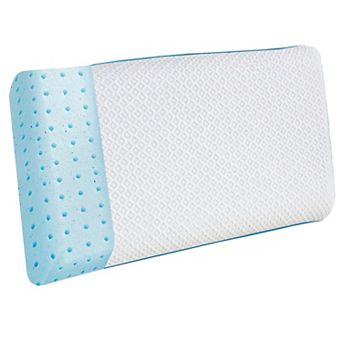 Elegant Comfort Cooling Memory Foam Pillow, Gel-Infused Filling