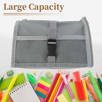 Mesh Style Pencil Pouch for Office Supplies 1 Pc