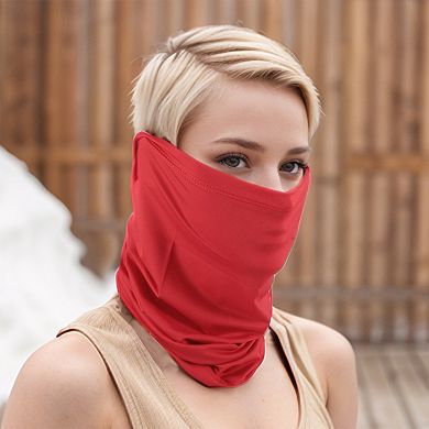 Ice Silk Solid Neck Gaiter for Outdoor Sports Activities 1 Pc