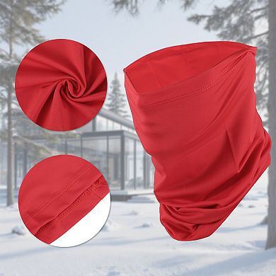 Ice Silk Solid Neck Gaiter for Outdoor Sports Activities 1 Pc