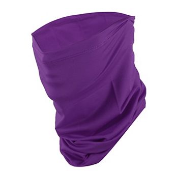 Ice Silk Solid Neck Gaiter for Outdoor Sports Activities 1 pc