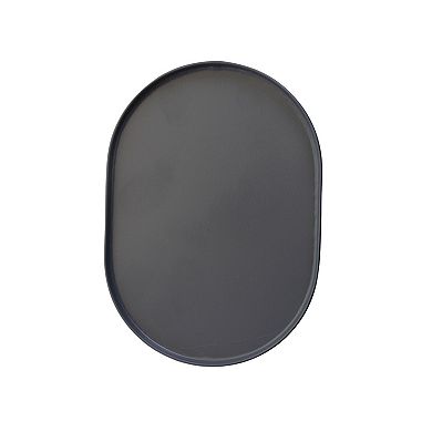 Megachef Pro Kitchen Food Storage and Organization 5 Piece Canister Set in Grey with Bamboo Lids