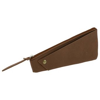 Frosted Irregular Shape Style Pencil Pouch for Office Supplies 1 pc