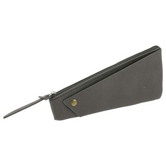 Frosted Irregular Shape Style Pencil Pouch for Office Supplies 1 pc