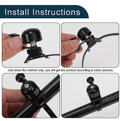 Clean Sound Cycling Handlebar Bell for Adults Children 1Pc