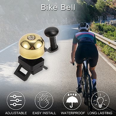 Clean Sound Cycling Handlebar Bell for Adults Children 1Pc