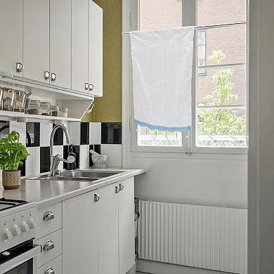 Short Kitchen Curtains with Eyelets Net Curtains 1PC