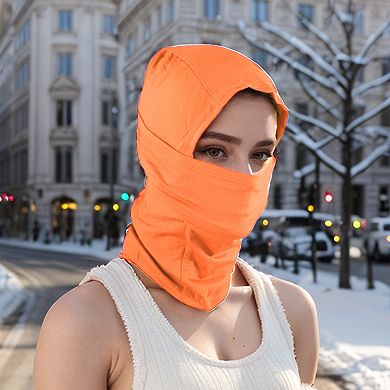 Quick-drying Ice Silk Solid Color Balaclava Face Mask 1 Pc