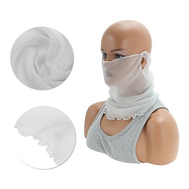 Solid Earloop Neck Gaiter for Outdoor Sports Activities 1 Pc