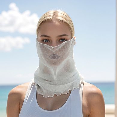 Solid Earloop Neck Gaiter for Outdoor Sports Activities 1 Pc