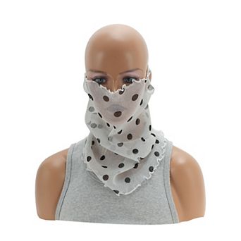 Solid Earloop Neck Gaiter for Outdoor Sports Activities 1 pc