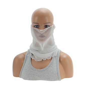 Solid Earloop Neck Gaiter for Outdoor Sports Activities 1 pc