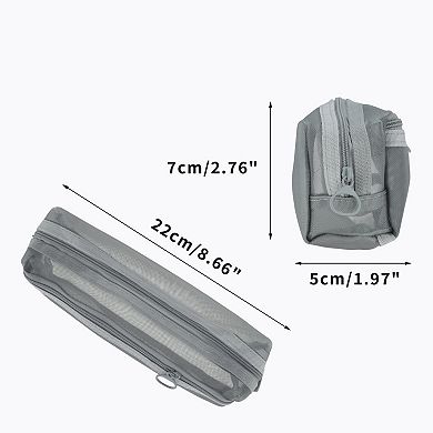 Multifunctional Pencil Case Organizer for Office Supplies Cosmetics 1 Pc