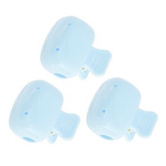 3 pc Lightweight Fish-Shaped Toothbrush Covers