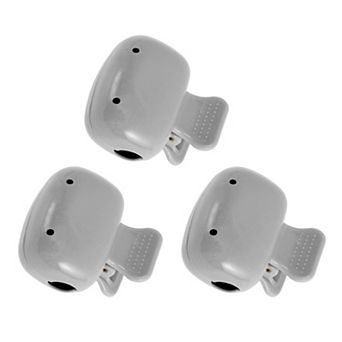 3 pc Lightweight Fish-Shaped Toothbrush Covers