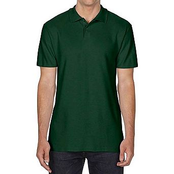 Gildan Mens SoftStyle Double Pique Polo Shirt