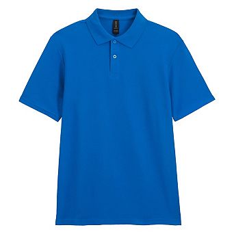 Gildan Mens SoftStyle Double Pique Polo Shirt