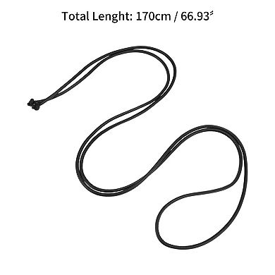 Adjustable Pure Leather Cord End Knot Festival Wrap Belt for Women 1Pc