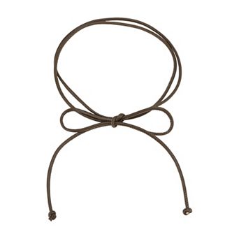 Adjustable Pure Leather Cord End Knot Festival Wrap Belt for Women 1 pc